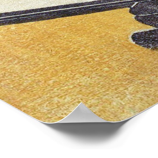 Teezeremonie Isoda Koryusai japanese woodblock art Poster (Ecke)