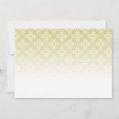 Teezeremonie Party Einladung (Rückseite)