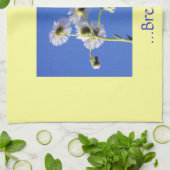 Teezettel Gelb/Blau Geschirrtücher (Gefaltet)