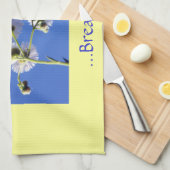 Teezettel Gelb/Blau Geschirrtücher (Viertel Falte)