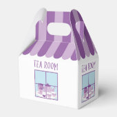 Teezimmer Gastgeschenk Box Geschenkschachtel (Rückseite)