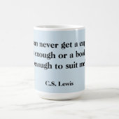 Teezitat-Tasse - CS Lewis Kaffeetasse (Mittel)
