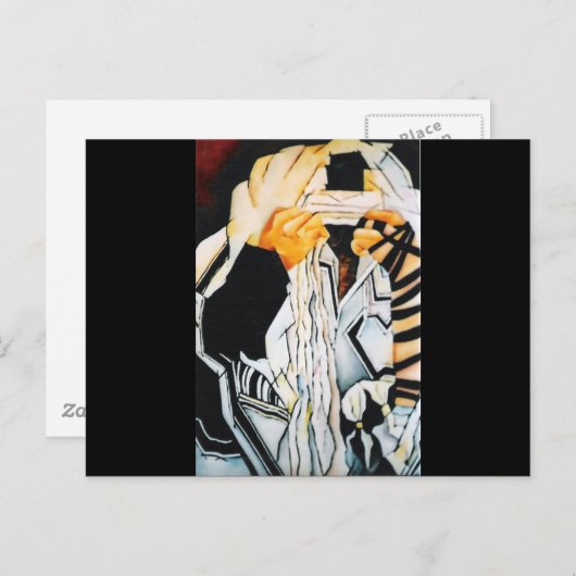 Tefillin Postkarte (Vorne/Hinten)