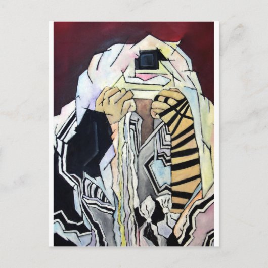 Tefillin Postkarte (Vorderseite)