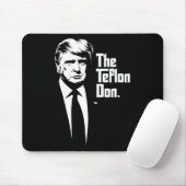 Teflon Don Trump monochrome Ikonenkunst Mousepad (Mit Mouse)