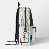 TEGARJA BEDRUCKTER RUCKSACK (Links)