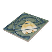 tegel met jugendstill afbeelding fliese (Seite)