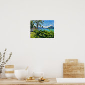 Tegernsee in den Alpen Poster (Küche)