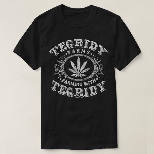 Tegridy Farm Vape Culture Funny Week Farm T-Shirt (Design vorne)