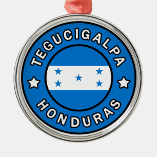 Tegucigalpa Honduras Ornament Aus Metall