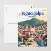 Tegucigalpa Honduras Postkarte (Vorne/Hinten)