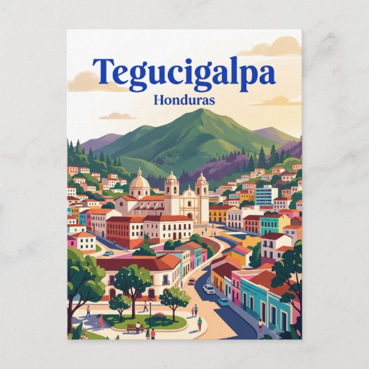 Tegucigalpa Honduras Postkarte (Vorderseite)