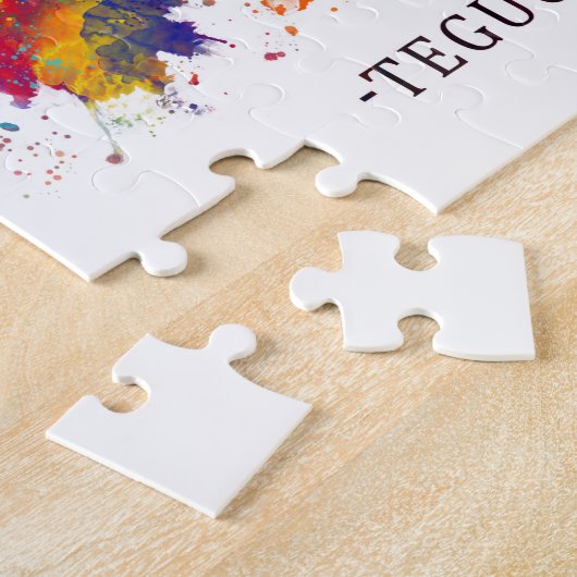 Tegucigalpa Honduras Skyline Puzzle (Seite)