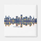 Tegucigalpa Skyline Magnet (Vorne)