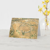 Tehachapi Loop Card Karte (Gelbe Blume)