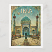 Teheran Iran Persia Vintag Berühmter Reiseort Postkarte (Vorderseite)