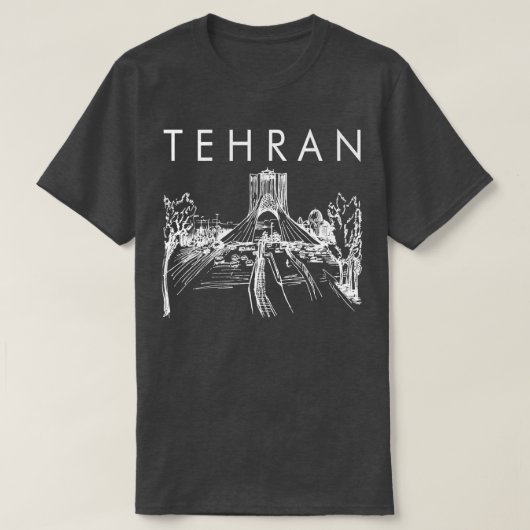 Teheran Reisen Teheran Reisen Iran Reise Teheran S T-Shirt (Design vorne)