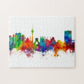 Tehran Iran Skyline Puzzle (Horizontal)