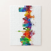 Tehran Iran Skyline Puzzle (Vertikal)