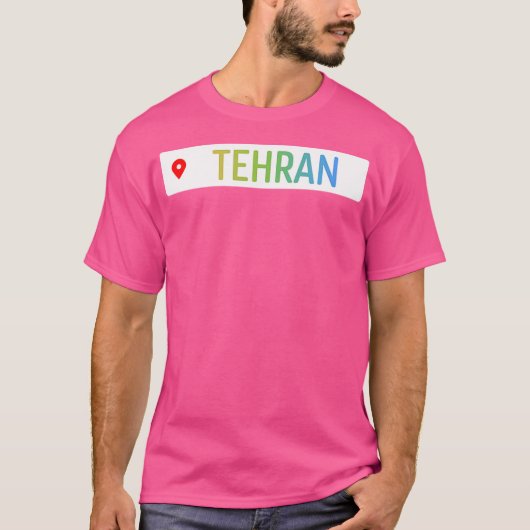 Tehran Rainbow Iran T-Shirt (Vorderseite)