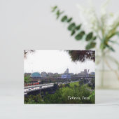 Tehran View Postkarte (Stehend Vorderseite)