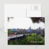 Tehran View Postkarte (Vorne/Hinten)