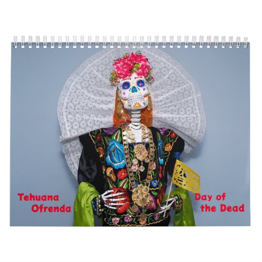 Tehuana Ofrenda - Tag der Toten Kalender (Titelbild)