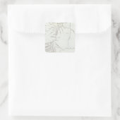 Tehuantepec, Mexiko Quadratischer Aufkleber (Tasche)