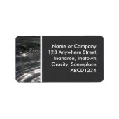 Teich Adressaufkleber (Vorne)