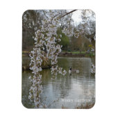 Teich bei RHS Wisley, England Magnet (Vertikal)