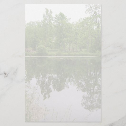 Teich-Briefpapier Briefpapier (Vorderseite)