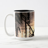 Teich-Eindrücke Zweifarbige Tasse (Links)