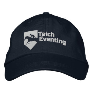Teich Eventing Baseball-Mütze Bestickte Baseballkappe