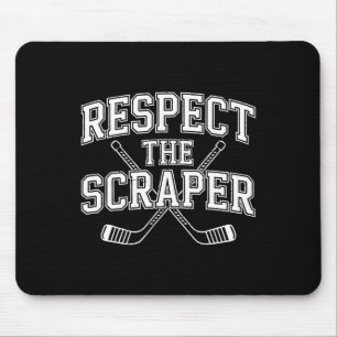 Teich Hockey Spieler respektieren den Schaber Shin Mousepad