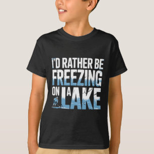 Teich Hockeyspieler Lake Hockey T-Shirt