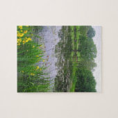 Teich im Springtime-Puzzle Puzzle (Horizontal)