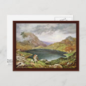 Teich in den Riesengebirgen von Richter Ludwig Postkarte (Vorne/Hinten)