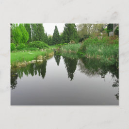 Teich in Vancouver, BC Postcard Postkarte