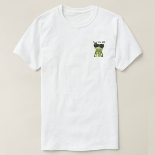 Teich-Leben 144. Das Hemd der Männer T-Shirt (Design vorne)