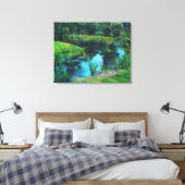 Teich Leinwanddruck (Insitu (Schlafzimmer))