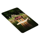Teich mit Vogelhaus Magnet (Rechte Seite)