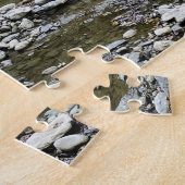 Teich mit Wasserfall Puzzle (Seite)