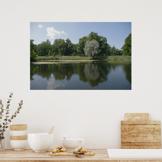 Teich Poster (Küche)