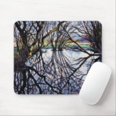 Teich-Reflexionen 2009 Mousepad (Mit Mouse)