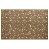 Teich Tiere & Seerosenblätter auf Braun Stoff (Fat Quarter (45,7 x 55,9 cm))