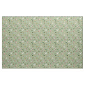 Teich-Tiere & Seerosenblätter auf Hellgrün Stoff (Fat Quarter (45,7 x 55,9 cm))