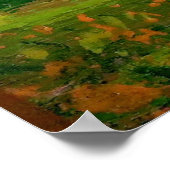 Teich und Baum, Abita Springs Poster (Ecke)