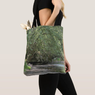 Teich unter den toten Bäumen Tasche