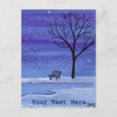 Teichbank Postkarte (Vorderseite)