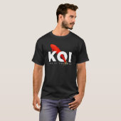 Teichbesitzer von Koi-Karpfen Fischhalter T-Shirt (Vorne ganz)